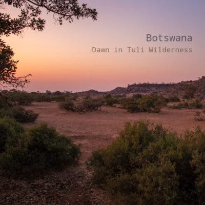 Botswana: Dawn in Tuli Wilderness - Album Cover